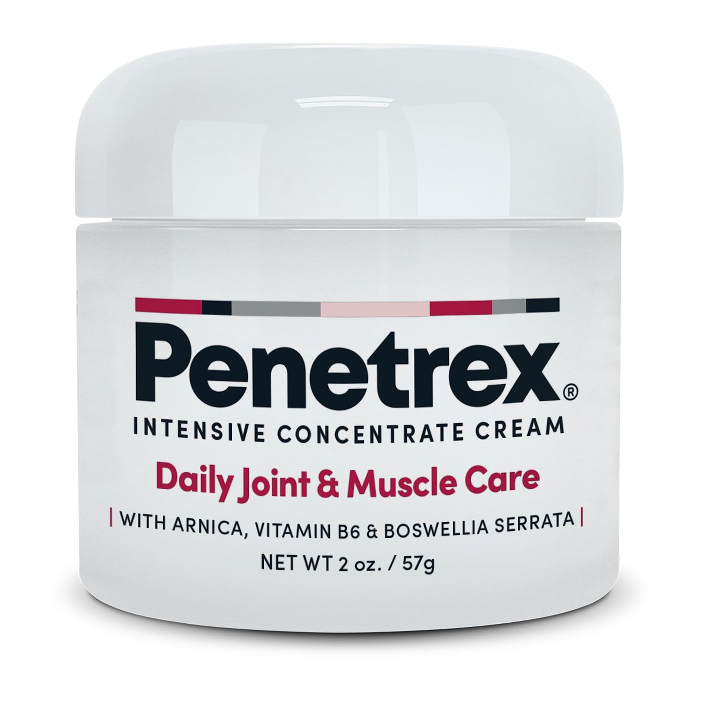 Penetrex Joint & Muscle Therapy - Soothing Muscle Rub for Back, Neck, Hands, Feet - Premium Whole Body Rub with Arnica, Vitamin B6 MSM & Boswellia - Non-Greasy 2oz Cream