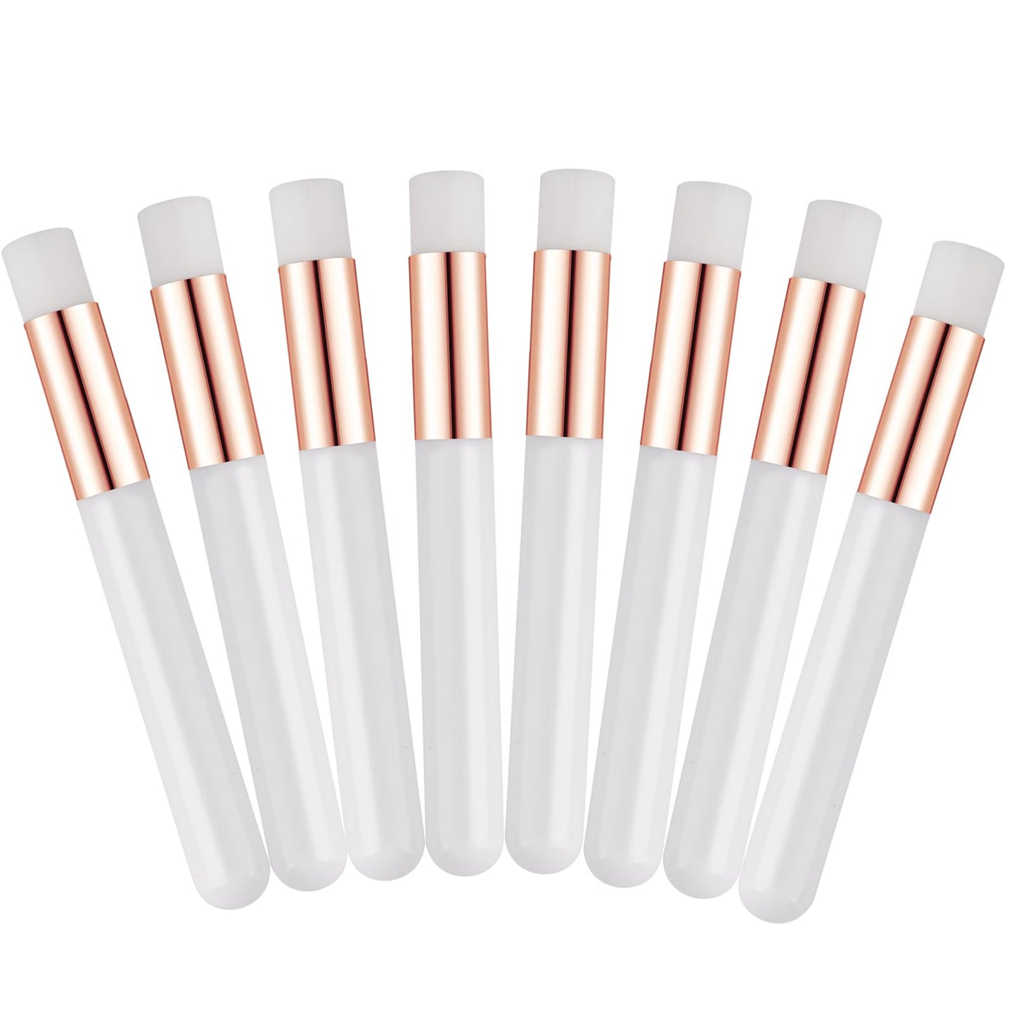 8 Pcs Lash Extension Cleanser Shampoo Brushes, Peel Off Blackhead Brush Remover Tool,Nose Pore Deep Cleaning Brush For Eyelash E