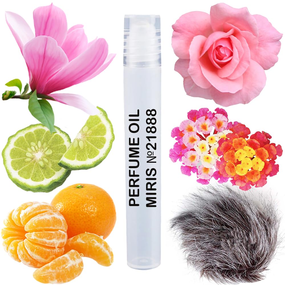 MIRIS No. 21888, Inspired by L'Acquarossa, Long-Lasting Perfume Oil for Women Roll-On, Rollerball 0.34 Fl Oz / 10 ml