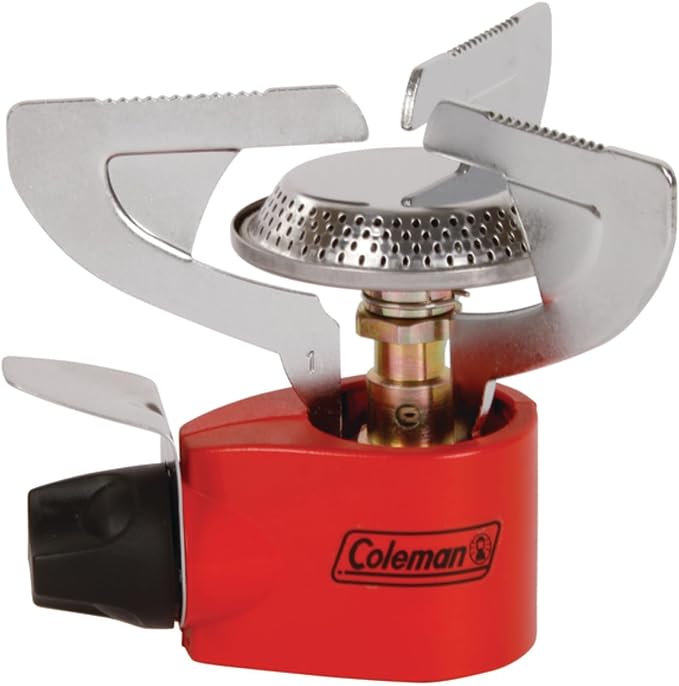 Coleman Classic 1-Burner Backpacking Stove, Portable Lightweight Camp Stove with Adjustable Burner & Pressure Control, 10,...