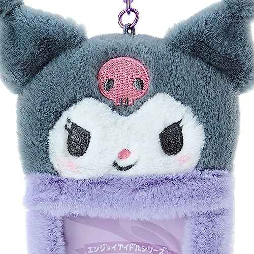 Sanrio Boa Fabric Trading Card Holder, Grey, Purple, Small, Chromi