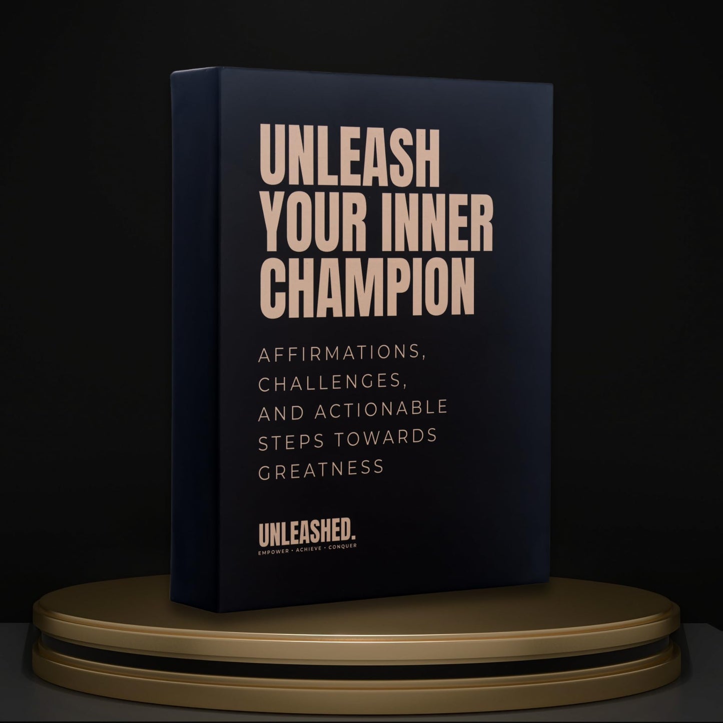 Daily Affirmation Cards to Build Confidence, Discipline & Success - Empowering Affirmations, Growth Challenges & Practical Tips for Achieving Your Goals | Motivational Gift for Driven Men and Women