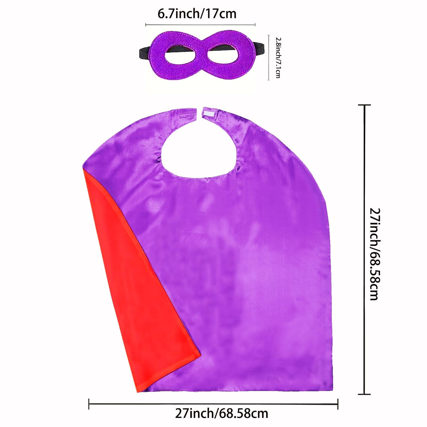 AODAI Superhero Capes for Kids Halloween Costumes and Dress up - Superhero Toys Capes 4-10 Year for boys birthday party Gifts