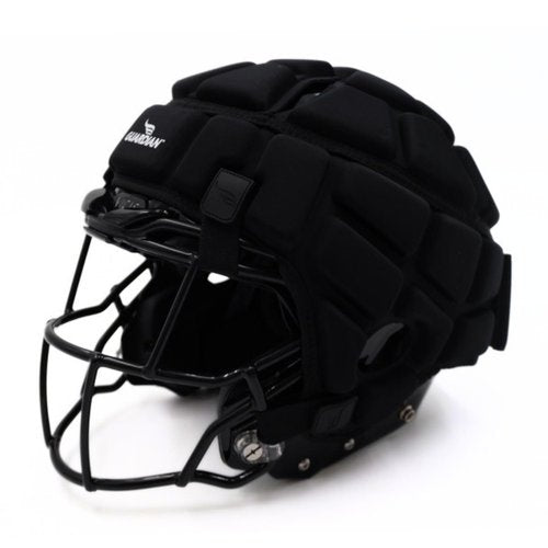 Guardian Cap - Soft-Shell Helmet Cover for Football and Lacrosse - Reduces Impact and Protects Helmets - One Size Fits All for Youth, High School and College Programs - Black