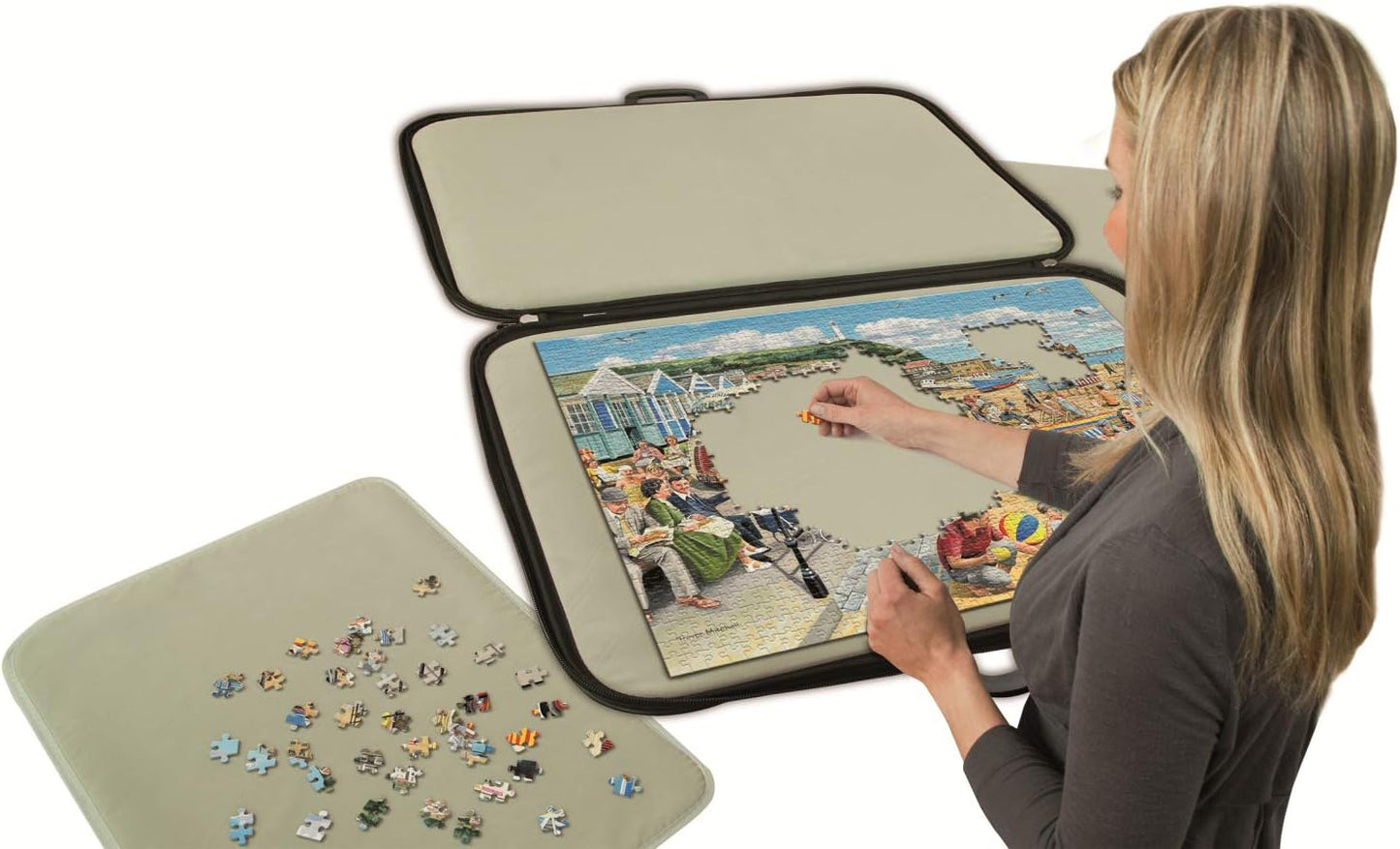JUMBO 01039 Puzzle Accessories - Portapuzzle Deluxe 1000pcs
