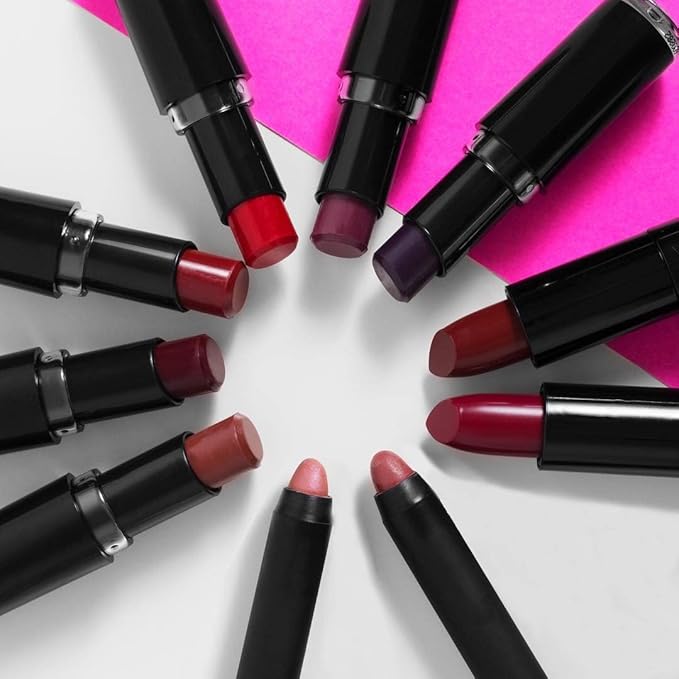wet n wild ipstick Perfect Pout Lipstick Lip Color Fall Red Extra Cinnamon Please | Non-Tacky | Non-Sticky | Long Lasting (Pack of 2)