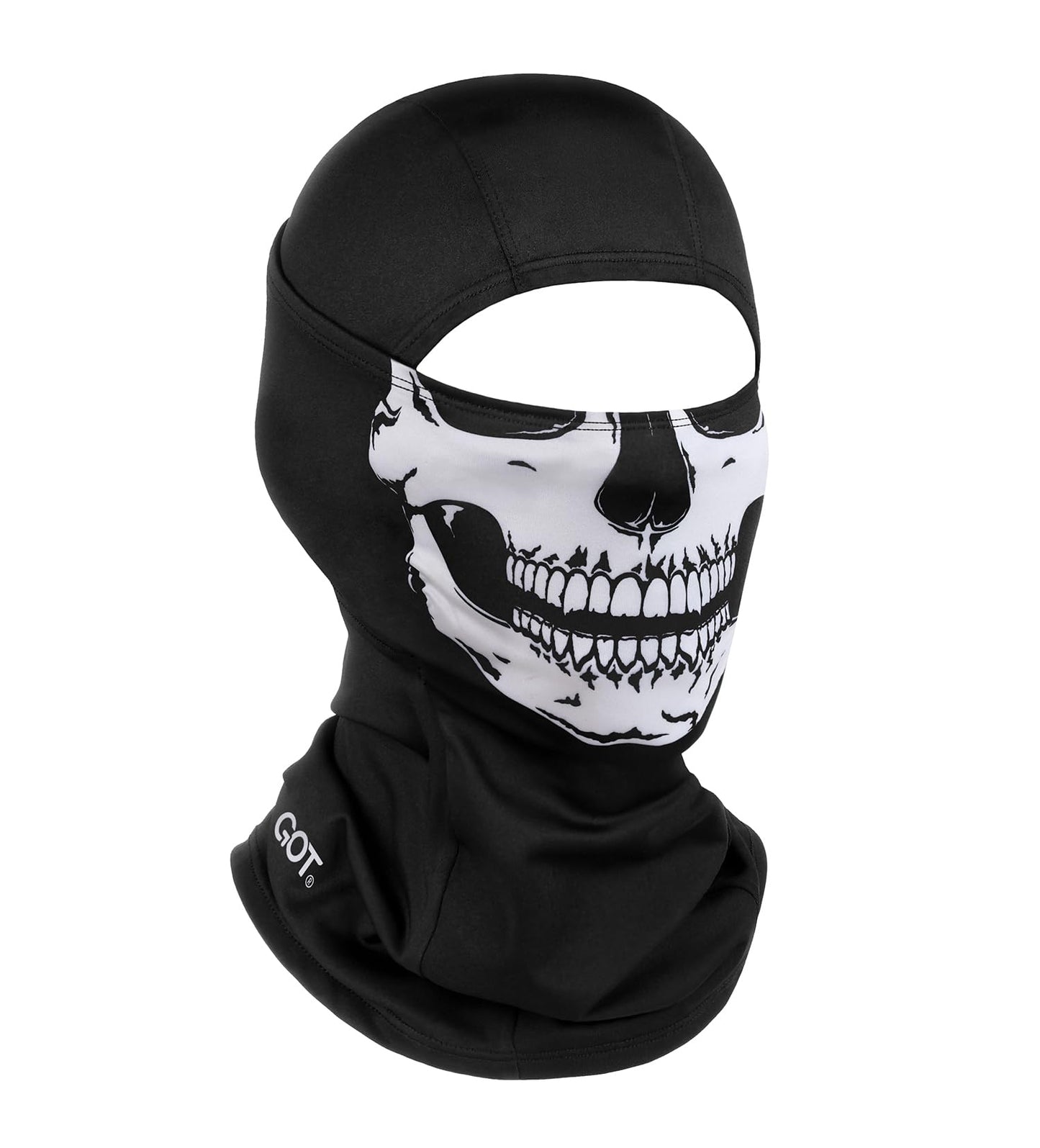 GOT Sports UPF 50+ Balaclava Ski Mask - Windproof Balaclava for Cold Weather Men Women - Snowboard, Motorcycle Sheisty Mask (Skull)