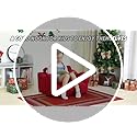 MOMCAYWEX Kids Sofa, 2-in-1 Flip-Out Foam Couch with Soft Sherpa Cover, Cozy Play Lounge Chair, Grey