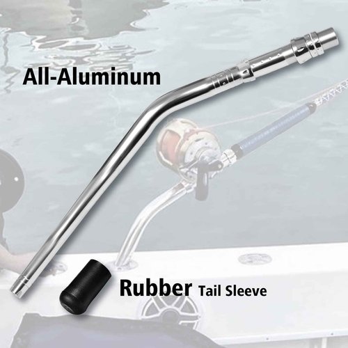Fiblink Bent Butt Fishing Rod 2-Piece Saltwater Offshore Trolling Rod (5'6"-50-80lbs Roller Guides)