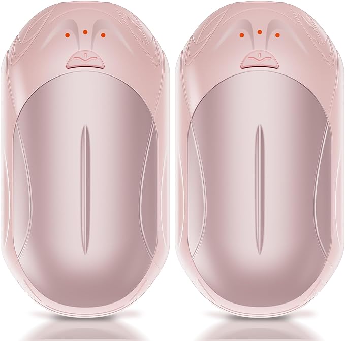 AI Hand Warmers Rechargeable 2 Pack, AI Smart Chips Electric Hand Warmers, 20Hrs Long Safe Heat, Portable Pocket Heater, Gifts for Christmas, Outdoor, Hunting, Golf, Camping Accessories