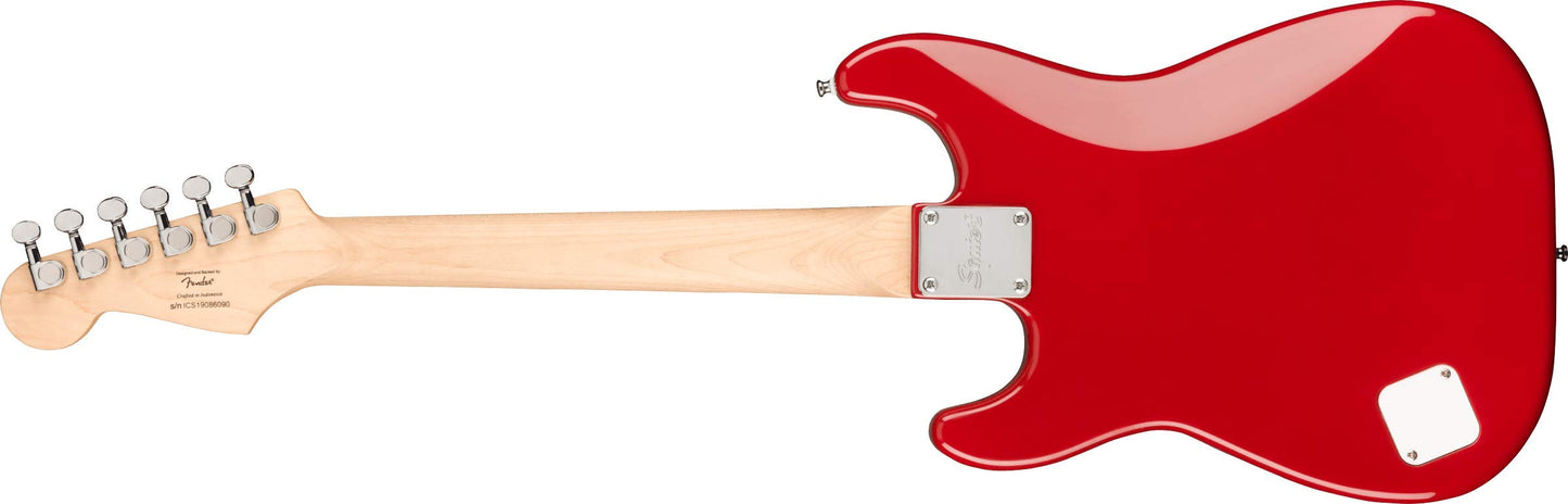 Squier Mini Stratocaster Electric Guitar, Dakota Red, Laurel Fingerboard