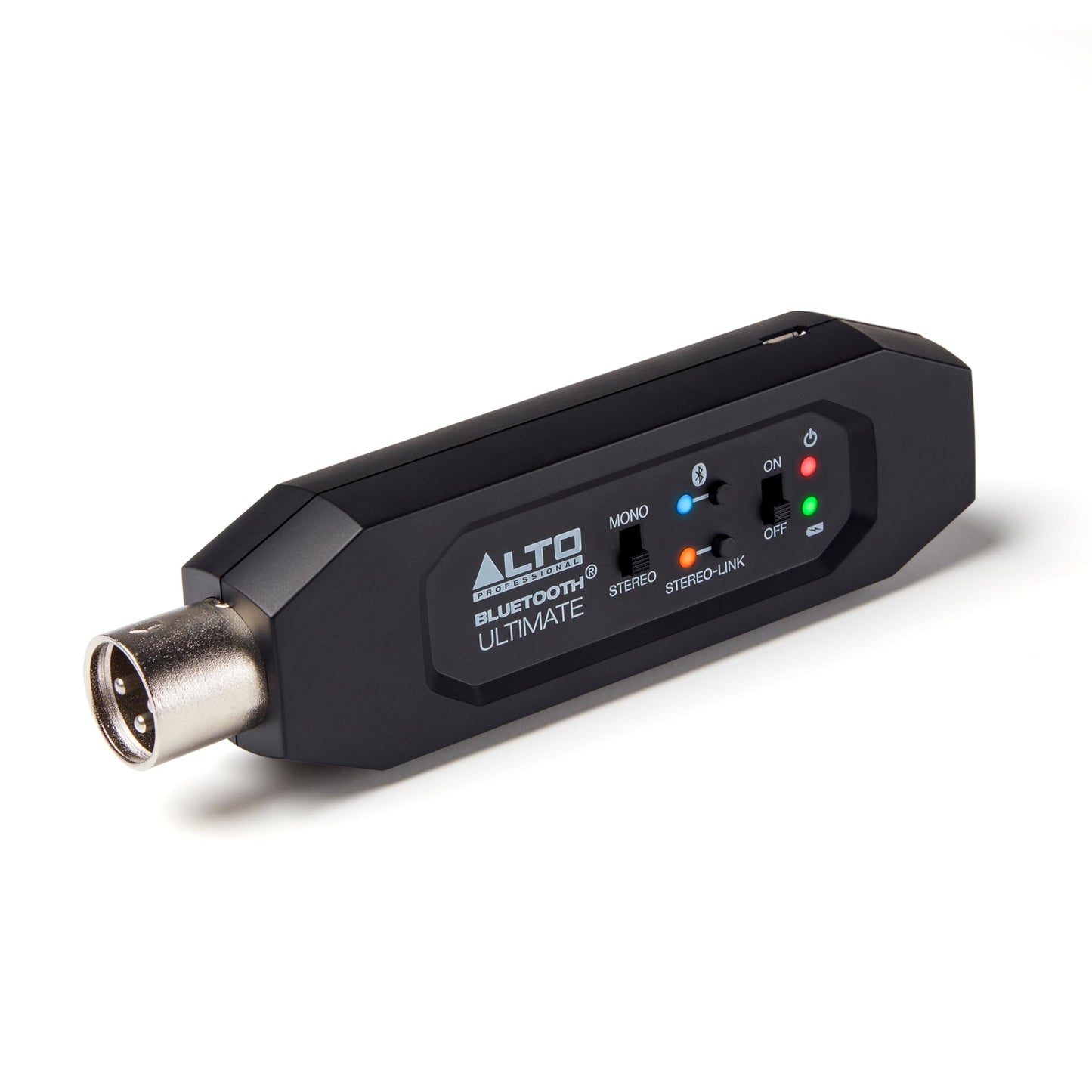 ALTO Bluetooth Ultimate XLR Equipped Rechargeable Stereo Bluetooth Receiver for Mixing Desk/Audio Mixer Setups and Active PA Sys