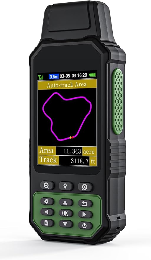 NiesahYan ZL190 Handheld GPS for Surveying, High Precision GPS Surveying Equipment for Mountainous Land Slope and Flat Fie...