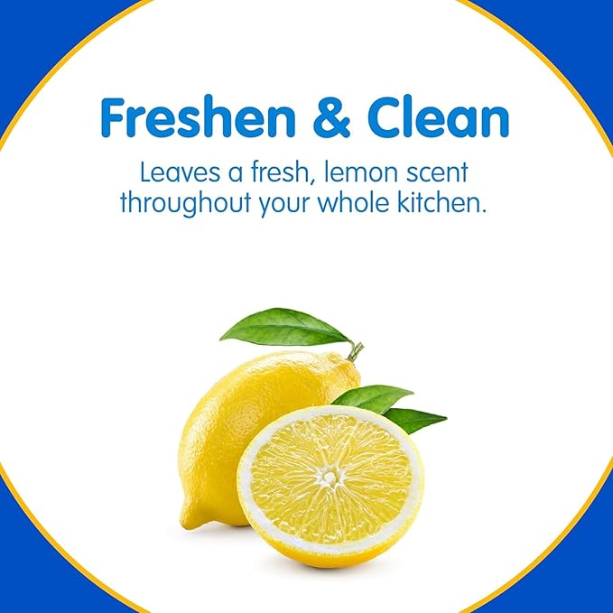 Plink Garbage Disposal Cleaner, Freshener & Odor Removing Balls, Easy to Use, Fresh Lemon Scent, 40 Count, 2 Pack