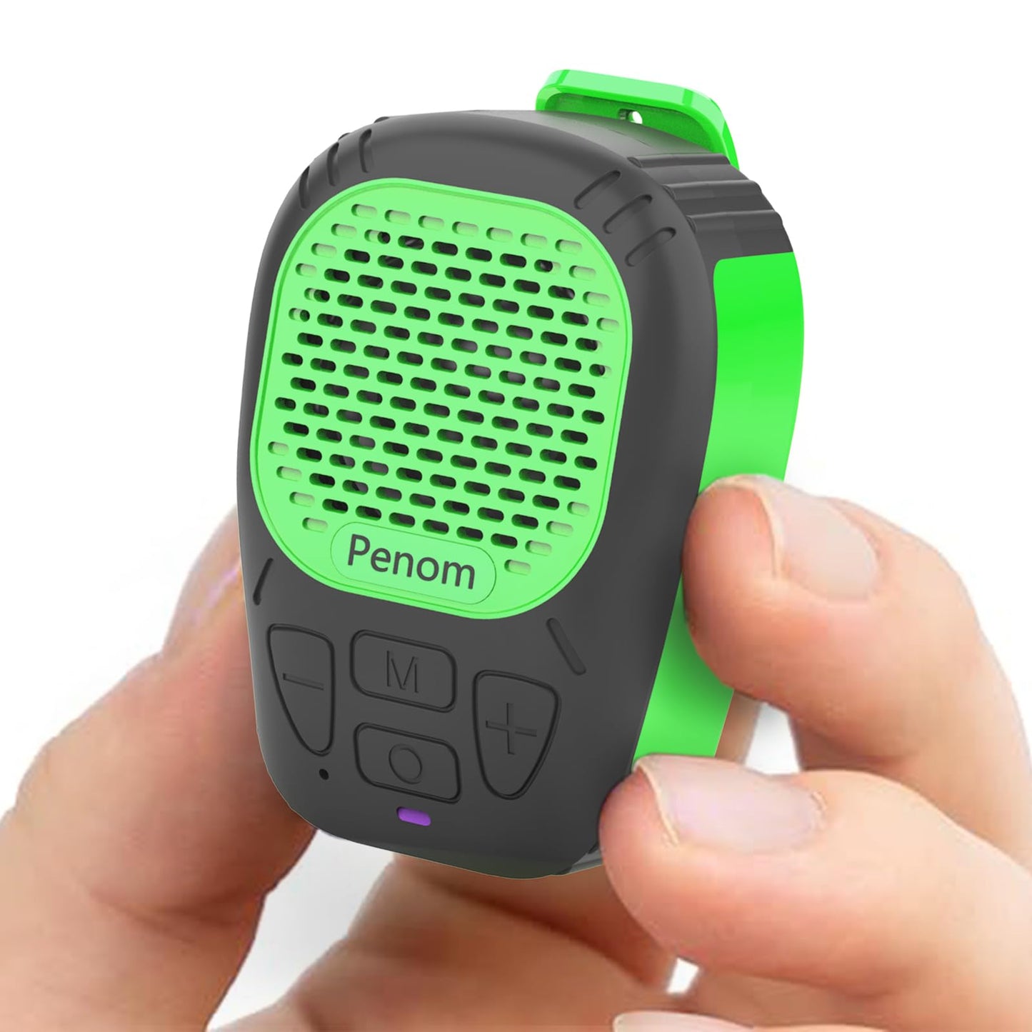 Penom Wearable Bluetooth Speaker, Water-Resistant Portable Speaker Bluetooth, Built In Mic For Hands-Free/Call, Suitable For Ind
