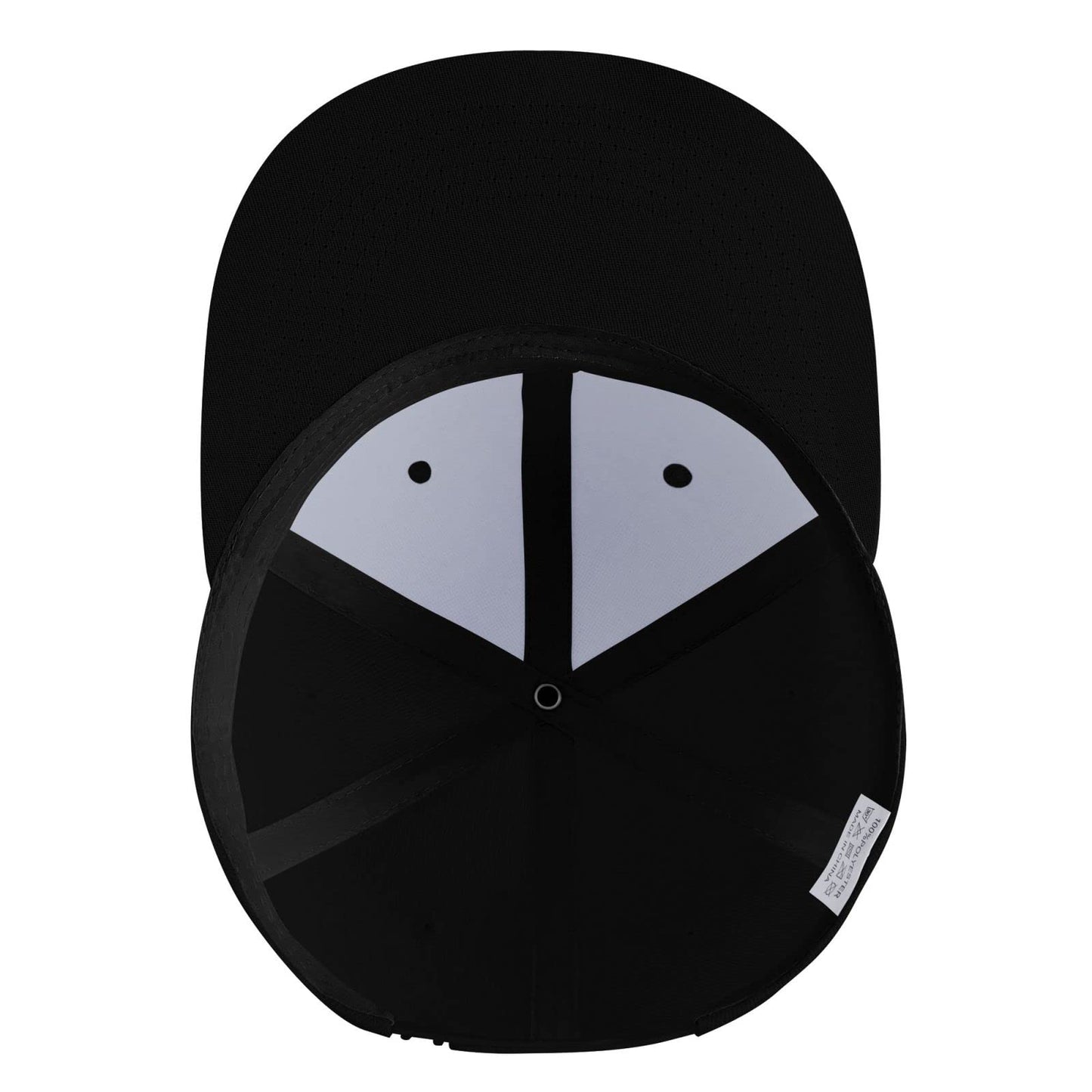 Generic Baphomet Satanist Goat Ram Flat Brim Bill Baseball Cap Adjustable Funny Sunhat Trucker Hat for Men Women Black