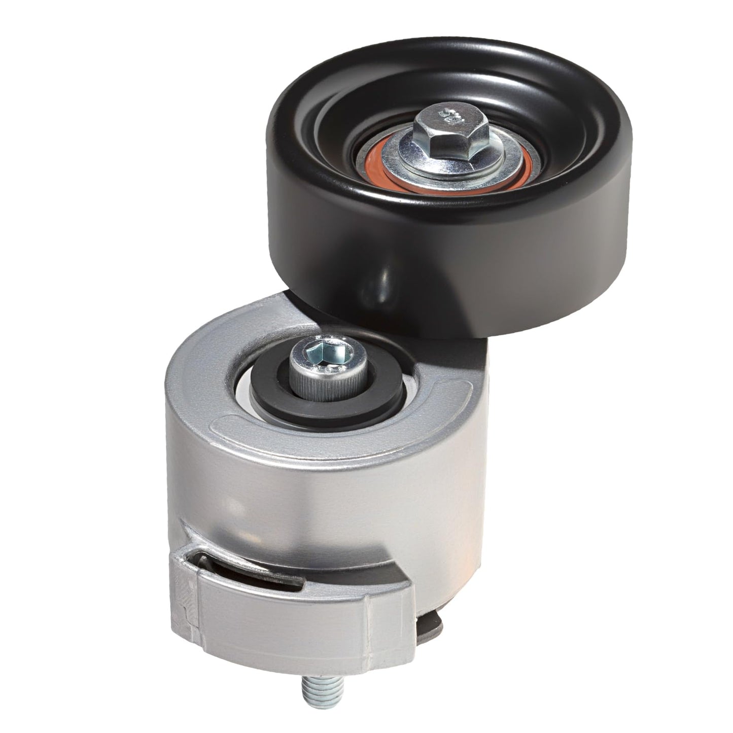 AUQDD 49385 Belt Tensioner and Pulley Assembly (For 3.0L 2986cc 182Cid) Fit For 95-97 Ford Aerostar 07-14 Mustang 92-08 Ranger 93-07 Taurus /94-08 Mazda B3000 /93-05 Mercury Sable (38114 38385)
