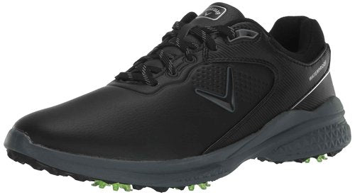 Callaway Men's Solana TRX v3 Golf Shoe, Black/Grey, 8.5 Wide