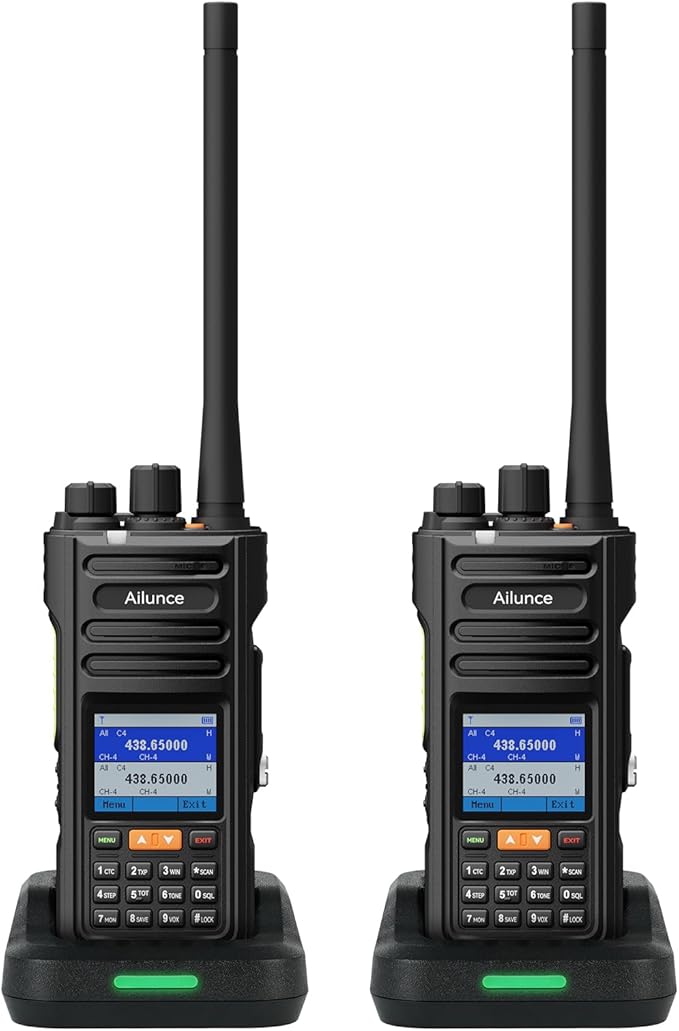 Retevis Ailunce HA2 Bluetooth Handheld Ham Radio, APRS/GPS, APP Control, Fast Charging, High Power Dual Band Radio, IP67, ...