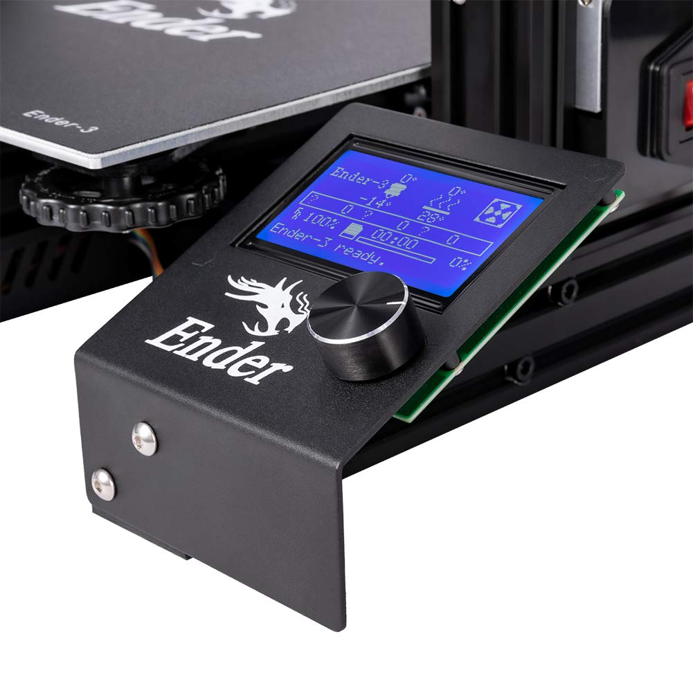 Creality Ender 3 Series Printer with Direct Drive Extruder, CR Touch Auto Bed Leveling, Dual Z-Axis for Smooth Printing, Silent Motherboard, 220×220×270mm Build Volume (Ender 3)