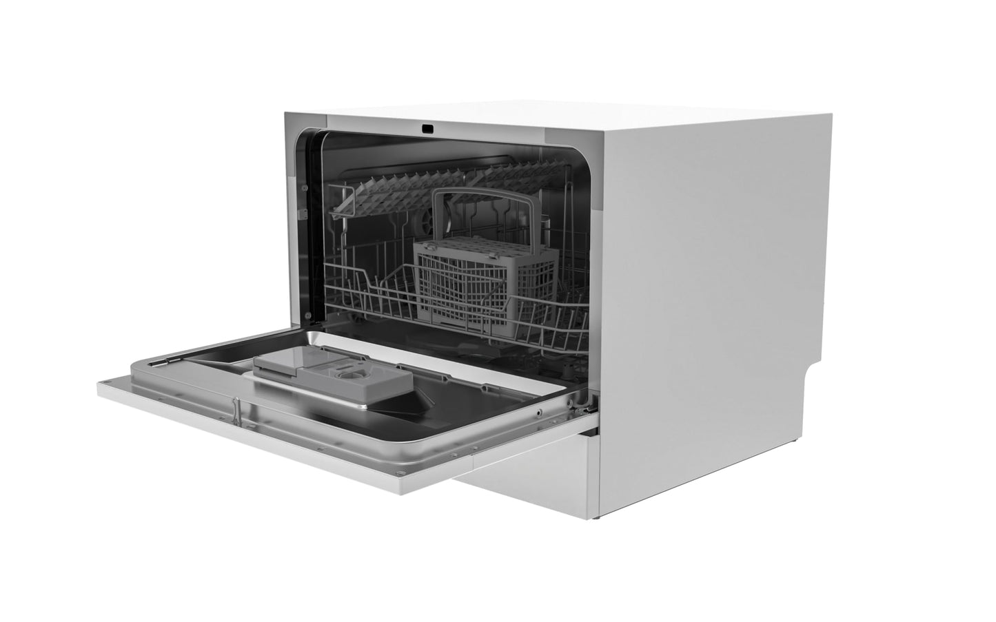 HAMILTON BEACH HBDW3208 RCA RDW3208 Counter Top Dishwasher, 6 Place Settings, Portable, White