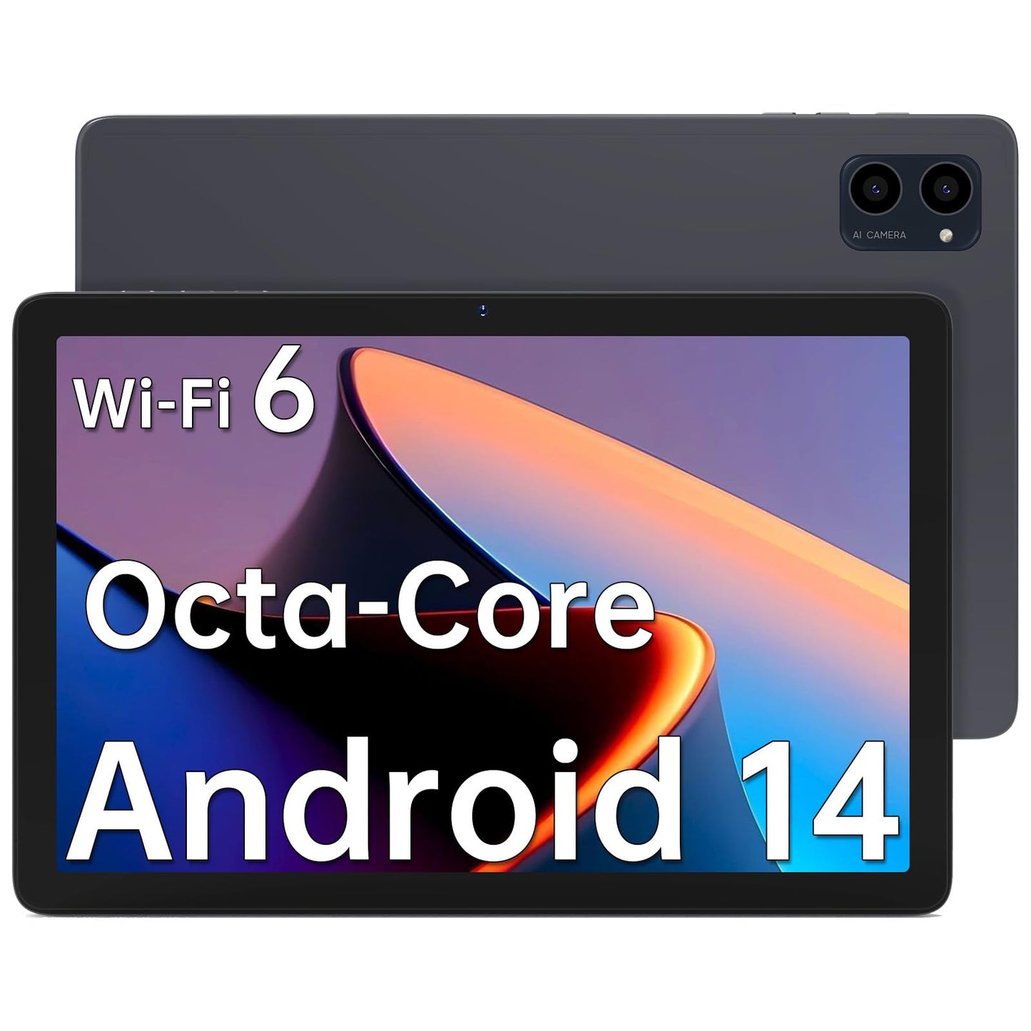 Apolosign Tablet, 10.1    Android Tablet With Octa-Core Processor, Lcd Touchscreen, 8(4+4) Gb Ram, 64Gb Rom, 1Tb Expandable Stor