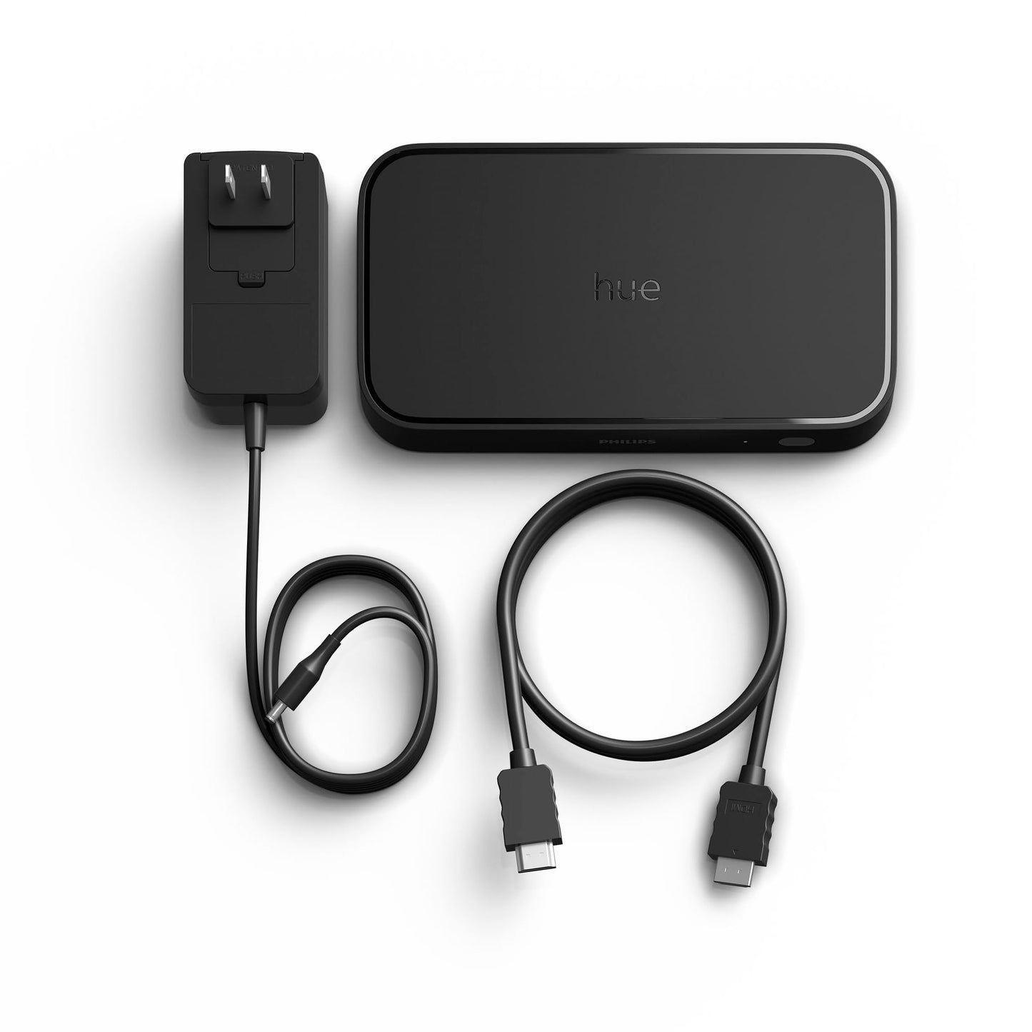 Philips Hue Play HDMI Sync Box 8K, Syncs up to 10 Hue Lights with Video Games, Movies, and Music, Requires Hue Bridge, Supports Dolby Vision HDR10+, Control with Hue App