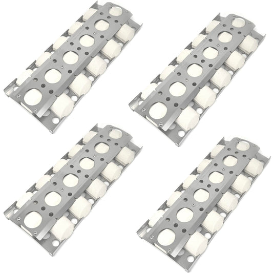 GRILLJOB Ceramic Flame Tamer for Blaze, LTE & LTE2 32/34 / 40 Inch Stainless Steel, 4 Pack Replacement Parts for Blaze Grill BLZ-32-064, BLZ-CRM-TMR