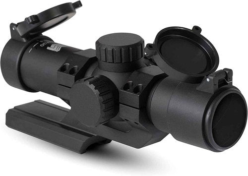 Monstrum Stealth 4x30 Fixed Magnification Scope | Black | BDC Reticle