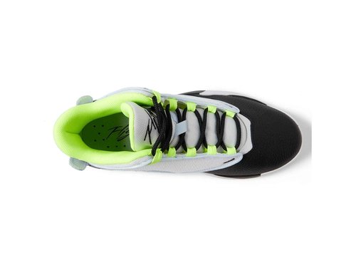 Jordan Girl's Max Aura 4 (Big Kid) Platinum Tint/Black/Volt/Blue Tint 6.5 Big Kid M