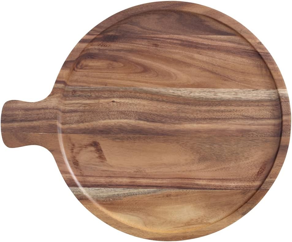 Villeroy & Boch Artesano Original Antipasti Plate : Acacia Wood, 11 in, Holz - Akazie, Brown