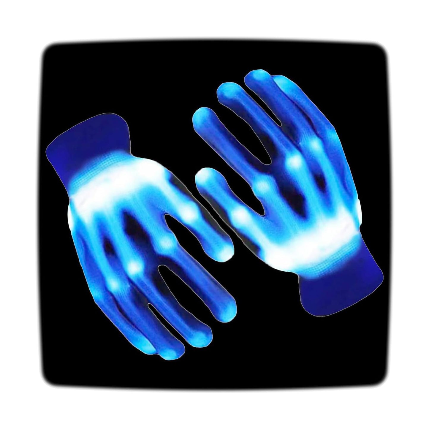 UWEIDOIT LED Gloves, Flash Finger Lights - 3 Colors, 10 Modes, Glowing Christmas Costume, Clubbing Party Favors & Toys for Boys & Girls