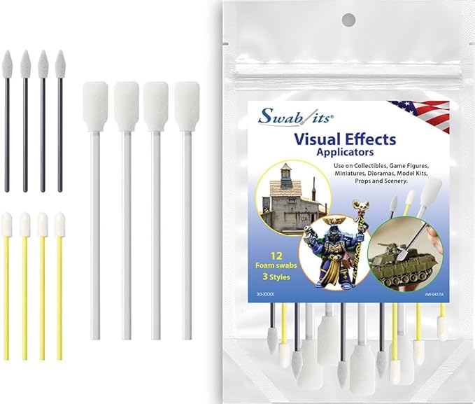 Swab-its Visual Effects Applicators: 87-8211