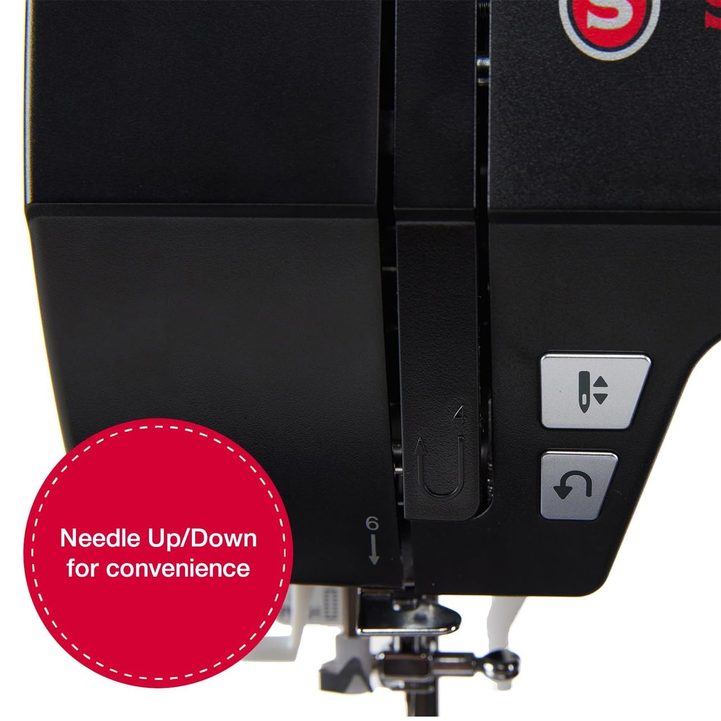 SINGER Heavy Duty 6600C Sterling Sewing Machine with Accessory Kit & Portable Bobbin Winder | 215 Stitches, LCD, Strong Motor, 1-Step Buttonhole | Class 15/15J Bobbin Compatible