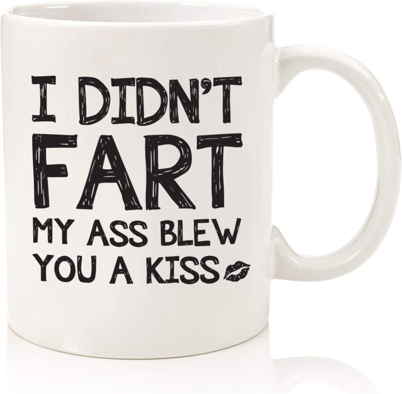 Funny Gag Gifts - I Didn't Fart Mug - Best Birthday Gifts for Men, Dad, Women - Unique Gift Idea for Him from Son, Daughter, Wife - Bday Present for Adults, Husband, Brother - Fun Novelty Cup