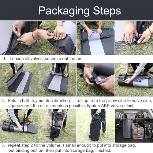 MZYLW Car Inflatable Mattress for Subaru Outback 2020 2021 2022 2023 2024 Self Inflating Sleeping Pad Thickened Air Bed Cu...