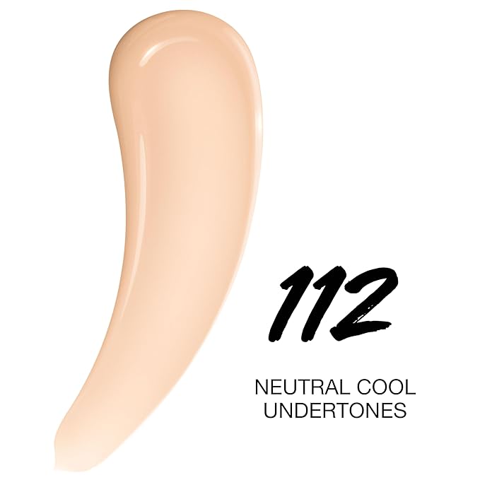 Maybelline Super Stay Lumi-Matte Foundation, Lightweight and Buildable Full Coverage Foundation Makeup For Up To 30HR Wear, 112, 1 Count