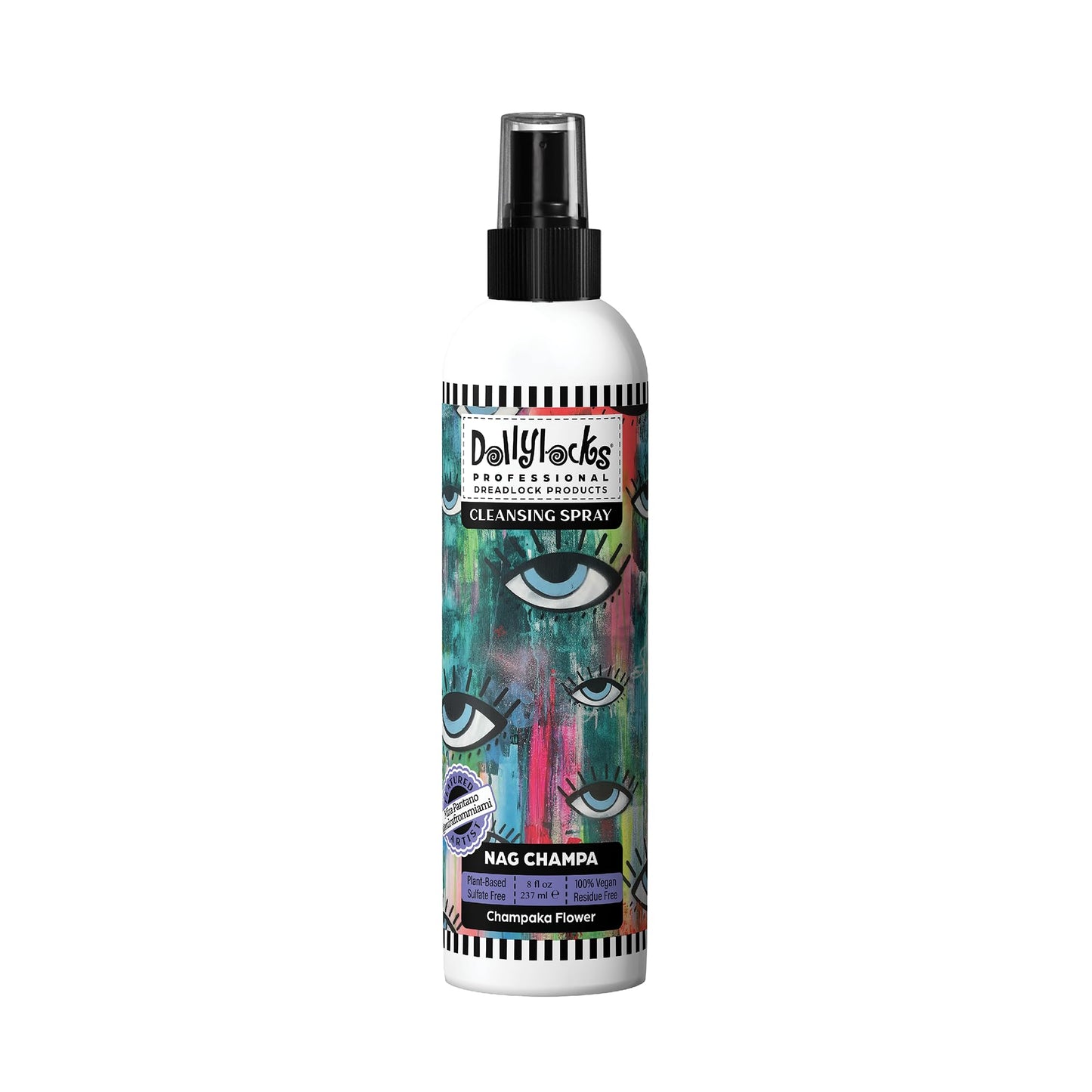 Dollylocks Cleansing Spray - Residue-Free Dreadlock In-between Wash Day Cleansing Spray for Locs & Braids, Plant-Based & Vegan (