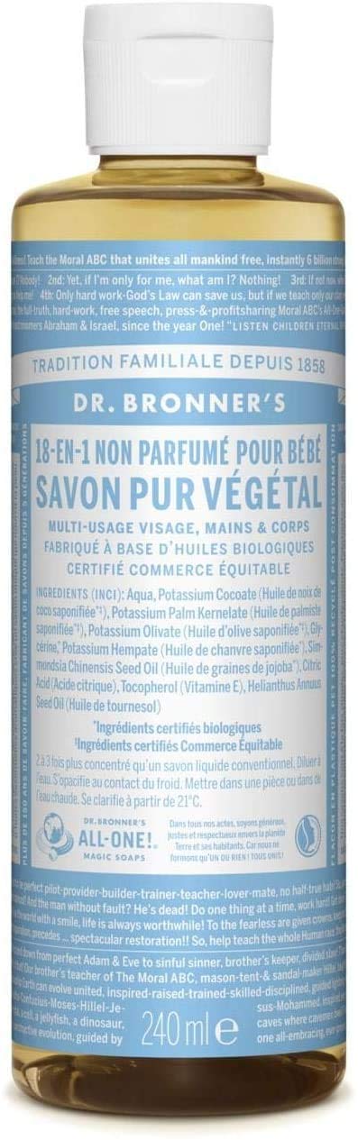 Dr. Bronner's Soap Liq Cstle Baby Unscented
