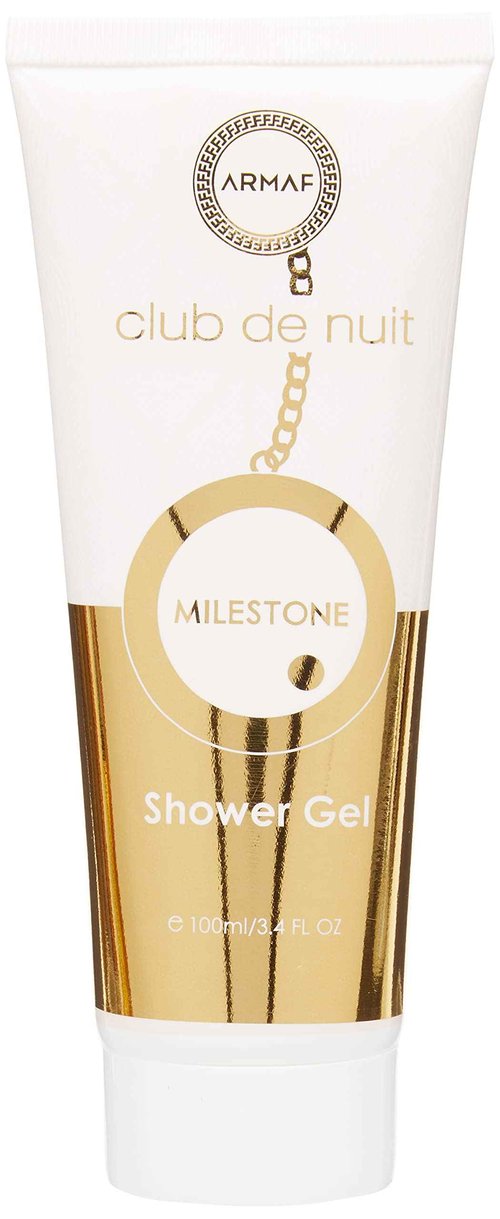 Armaf Club De Nuit Milestone for Men 4-Piece Set, (3.4 Ounce Eau De Parfum + 3.4 Ounce Shower Gel + 1.7 Ounce perfume Body Spray + 8.4 Ounce Shampoo)