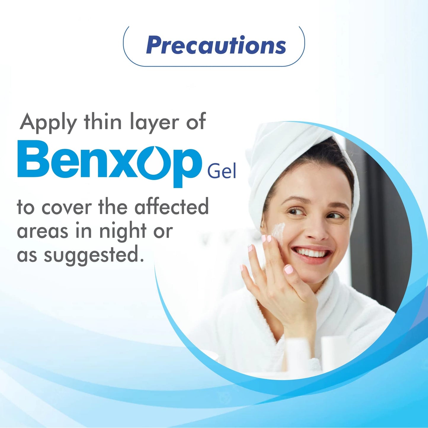 SALVE Benxop Benzoyl Peroxide 5% Pimples Cream 20gm (0.70 Fl Oz)