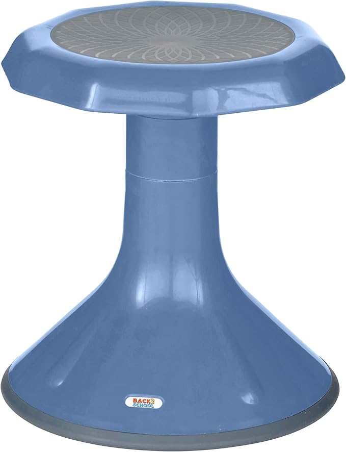 Back2School Express Wobble Stool, 15", Flexible Seating, Powder Blue