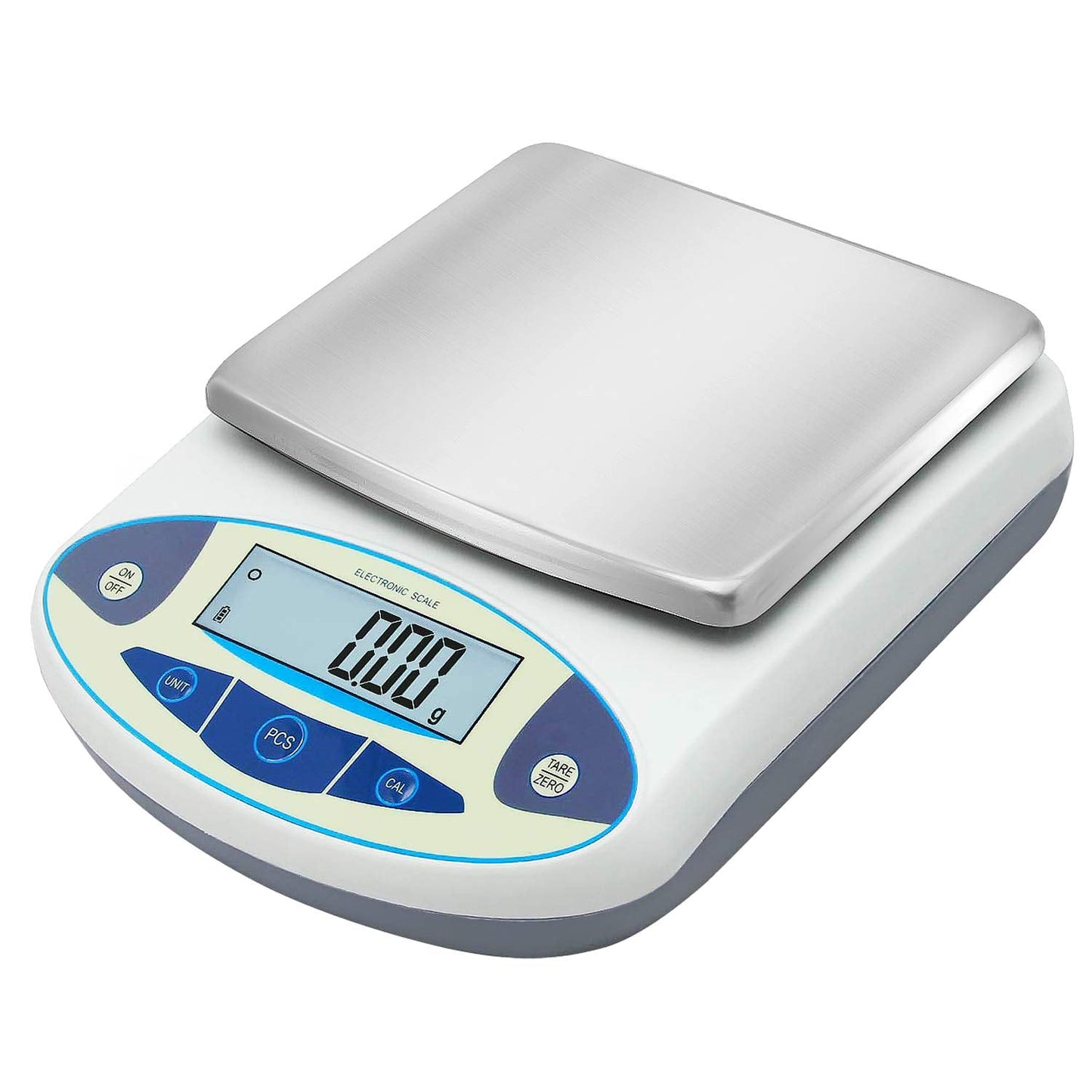 Bonvoisin Lab Scale 5000gx0.01g High Precision Electronic Analytical Balance 0.01g Accuracy Laboratory Precision Digital Scientific Scale (5000g)