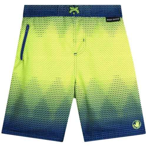 Body Glove Boys Swim Trunks - UPF 50+ Quick Dry Boys Swim Board Shorts Bathing Suit Kids Swimwear with Pockets (Sizes: 8-16)