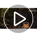 HEYFUNi 304 LED Curtain Lights Outdoor, 9.8Ft*9.8Ft Hanging String Lights Plug in with 8 Modes, Connectable Curtain Fairy ...