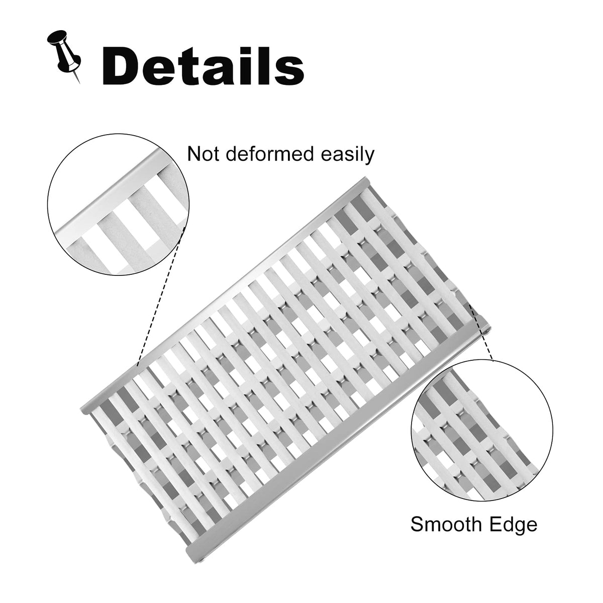 Clivimi Grill Heat Plates Heat Shield Grill Burners for DCS Grills 27DBQR, BGA36-BQARL/BQARN, BGA48-BQARL/BQARN, Ceramic Rod Complete Radiant Tray BBQ Gas Grill Replacement Parts Stainless Steel