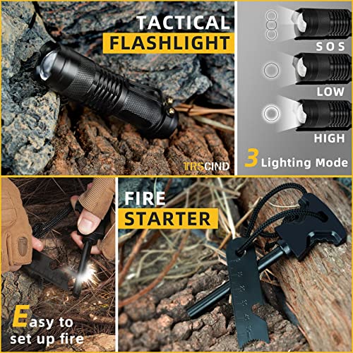 Gifts for Men Dad Husband - Valentines Day, Anniversary Birthday Gifts Idea for Him Boyfriend Man- Survival Kit 14 in 1, S...