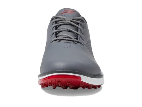 Skechers Tempo Spikeless Waterproof Lightweight Golf Shoe Gray/Red