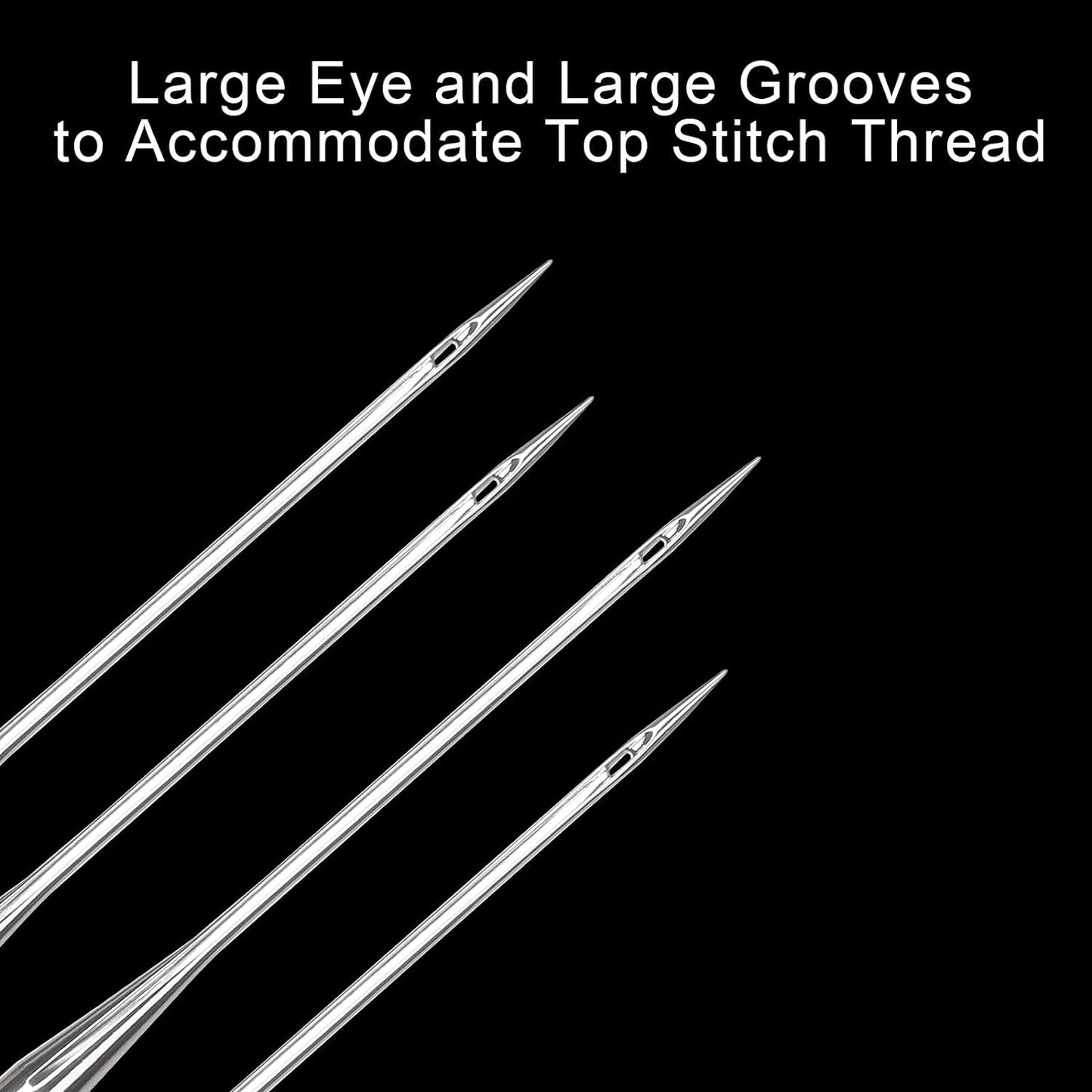 50PCS Embroidery Sewing Needles for Brother Machine Needles Size 65/9 130/705H HAx1 Sewing Needles Machine for Brother Sewing Machine
