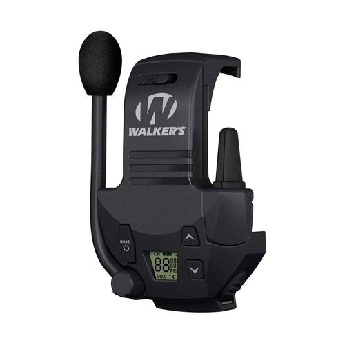 Walker's Razor Tacti-Grip Earmuffs with Walkie Talkie, Multicam Camo, 23 NRR, 3 Mile Range, 22 Channel Shooting Muffs Bundle